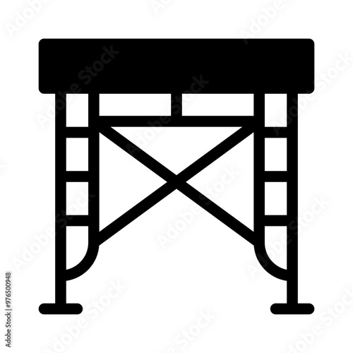 scaffold glyph icon