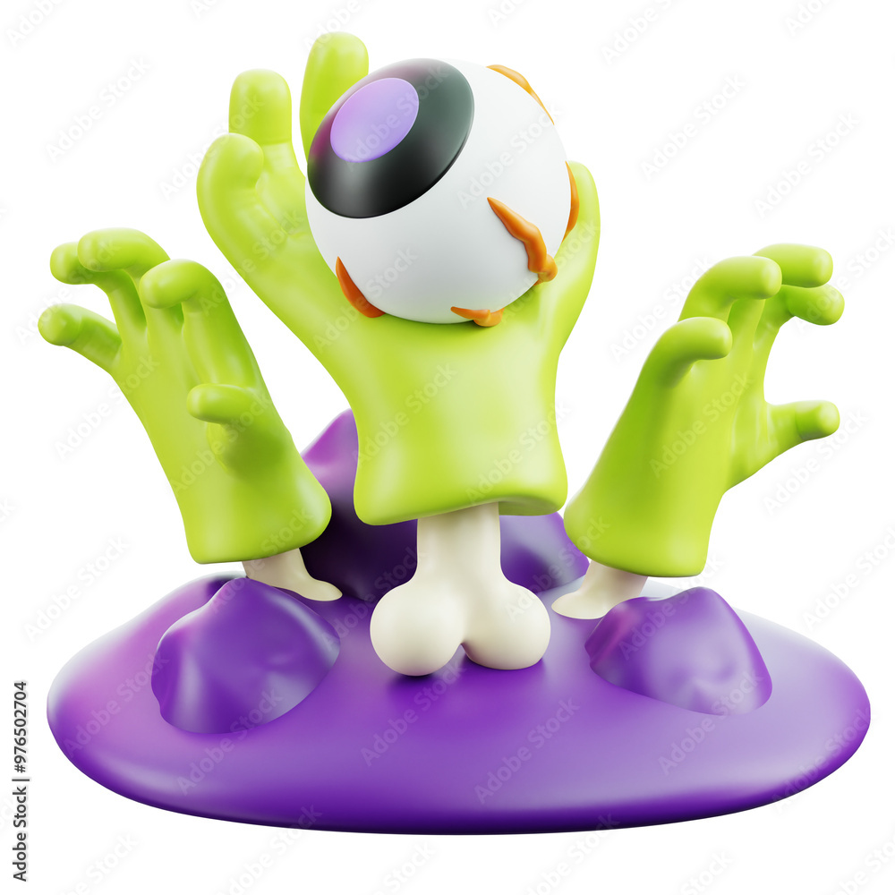 Halloween zombie hand from grave 3D Halloween Icon for uiux, web, app, infographic, etc Halloween zombie hand from grave 3D Halloween Icon for uiux, web, app, infographic, etc