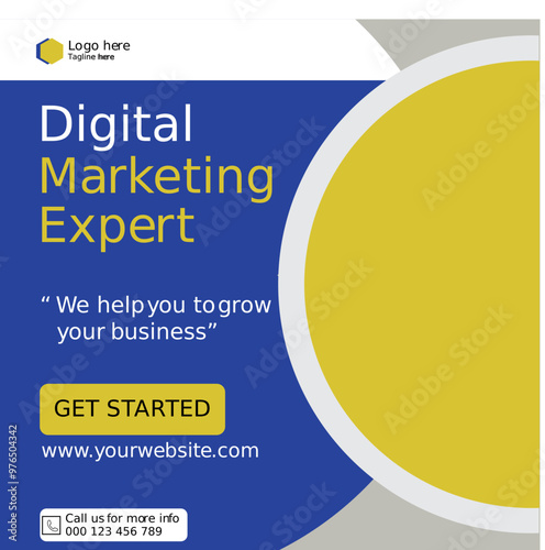 digital marketing expert social media post design