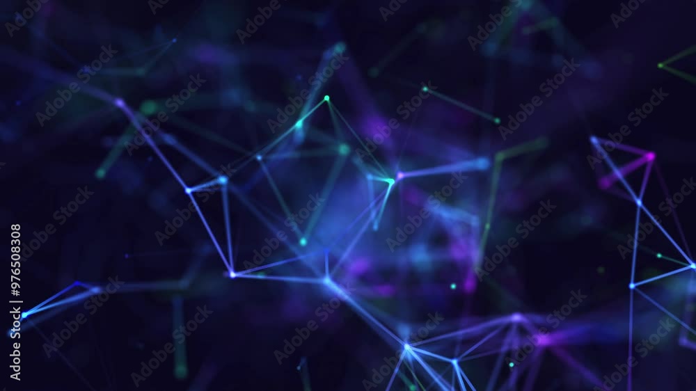 abstract background of glowing plexus particles abstract background of glowing plexus particles