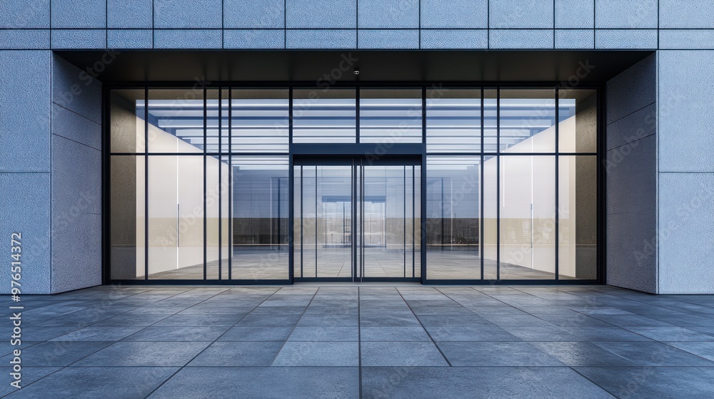 Modern Building Entrance Modern Building Entrance