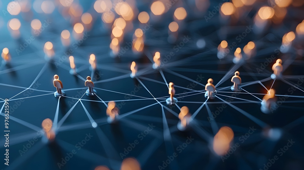 Global Network of Connected Individuals Symbolizing Technological Advances and Interconnectivity in the Digital Age Global Network of Connected Individuals Symbolizing Technological Advances and Interconnectivity in the Digital Age