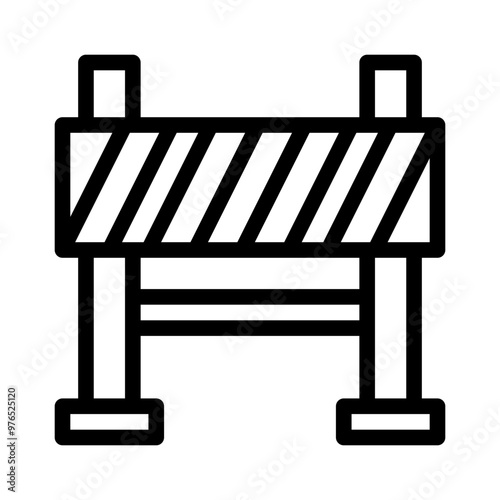 barrier line icon