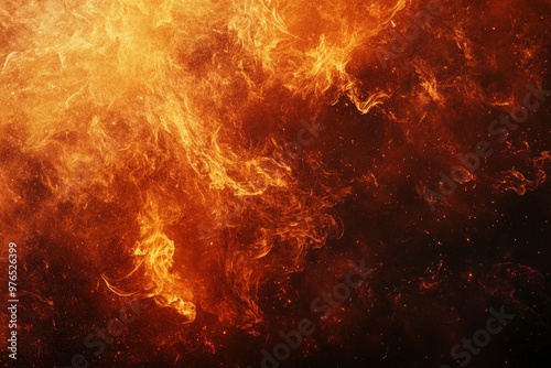 Abstract Blaze Fire Flame Texture Background, ai