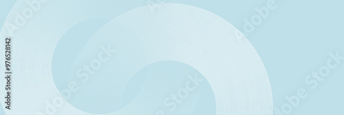 Modern abstract background. Shiny white gradient circle lines. Minimal geometric pattern. Simple graphic element. Futuristic concept. Suit for cover, poster, banner, brochure, flyer, header, website