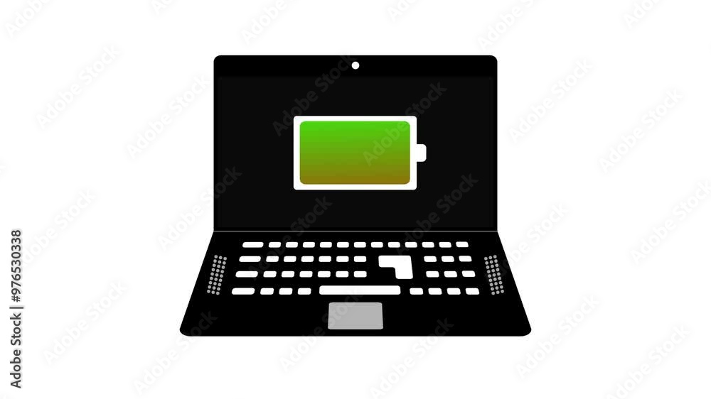 Laptop Battery Charging Icon Animation – Smooth Curves & High-Quality Professional Tech Demo Visuals. Laptop Battery Charging Icon Animation – Smooth Curves & High-Quality Professional Tech Demo Visuals.