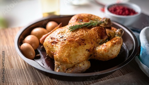 chicken with potatoes and rosemary