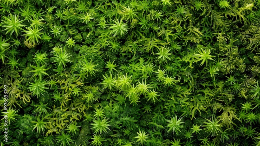 Green Moss Wall Texture Background Green Moss Wall Texture Background