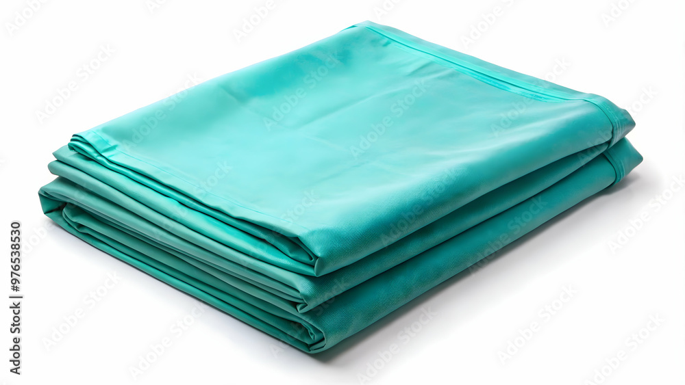 Sterile Teal Fabric Sheets for Medical Use Sterile Teal Fabric Sheets for Medical Use