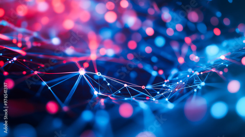 Networked Connections in Abstract Space