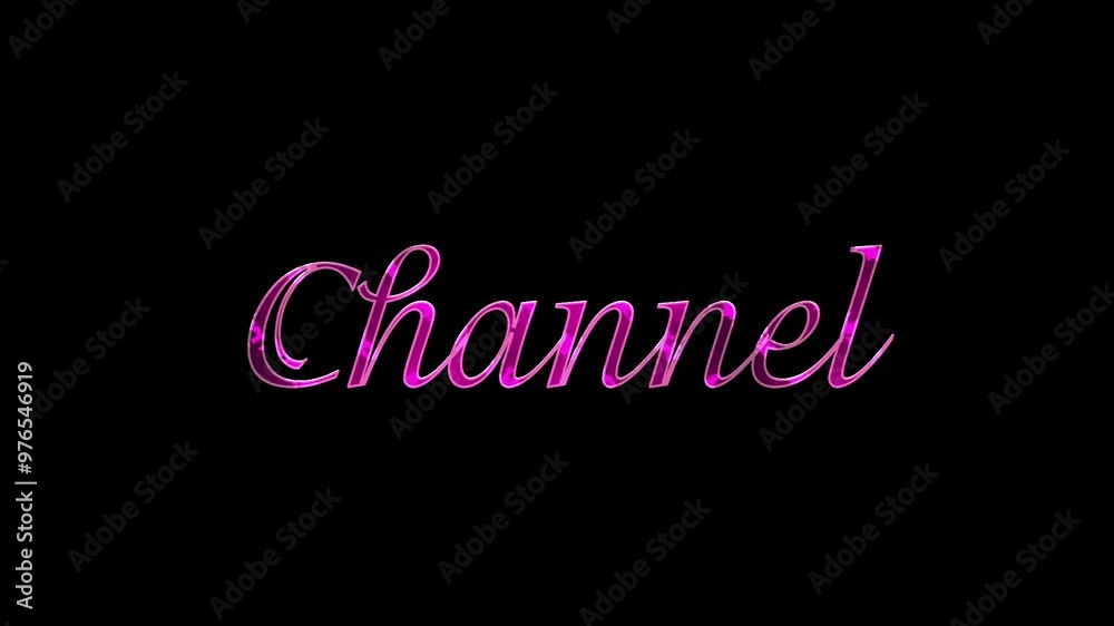 Channel文字列 Channel文字列