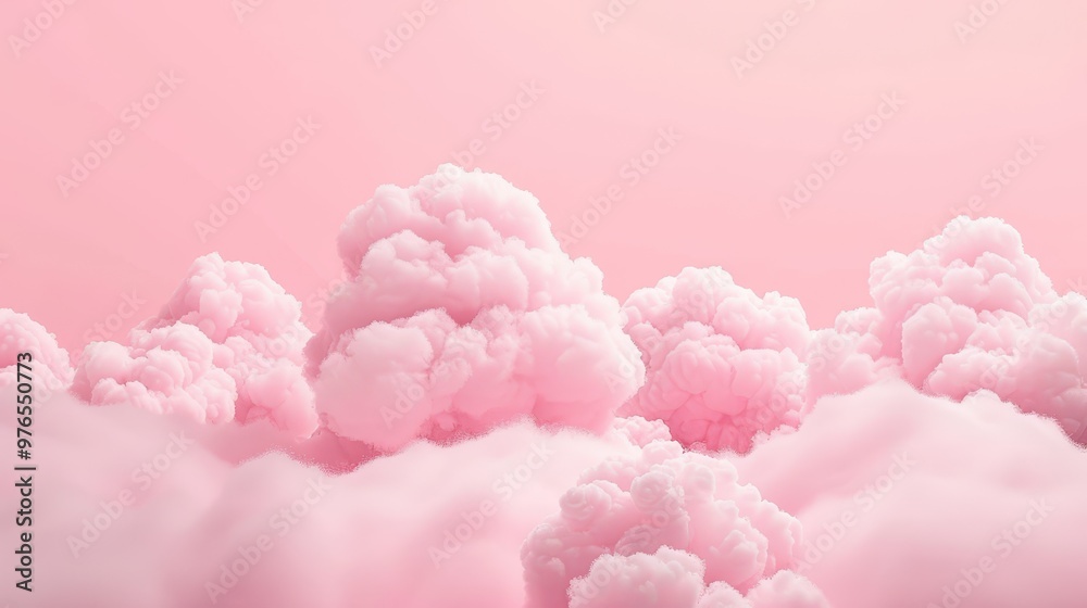 Dreamy pink wallpaper adorned with fluffy clouds, creating a soft and whimsical atmosphere, perfect for adding a touch of serenity and charm to any space. Dreamy pink wallpaper adorned with fluffy clouds, creating a soft and whimsical atmosphere, perfect for adding a touch of serenity and charm to any space.