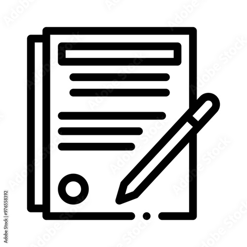 contract line icon