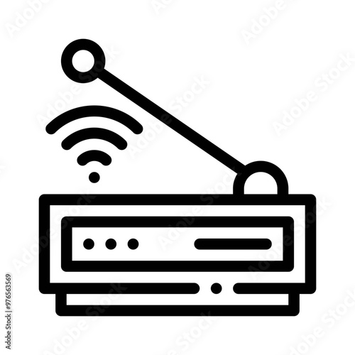 modem line icon