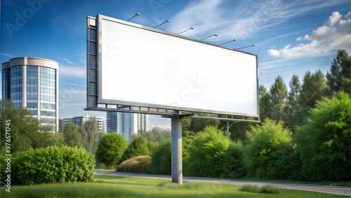 Wallpaper Mural Simple billboard mockup, no text Torontodigital.ca