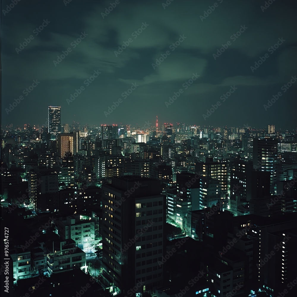 Fototapeta premium Tokyo night