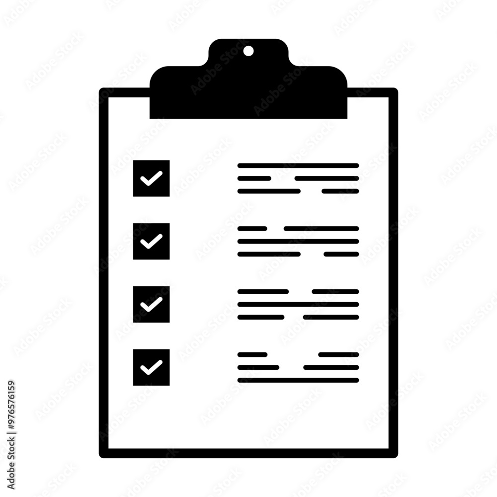 clipboard with checklist on transparent background clipboard with checklist on transparent background