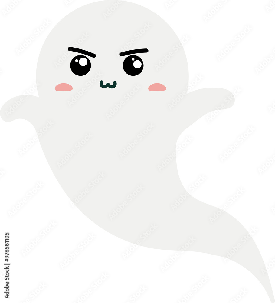 cute ghost cartoon , halloween cute ghost cartoon , halloween