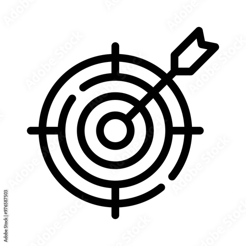target line icon