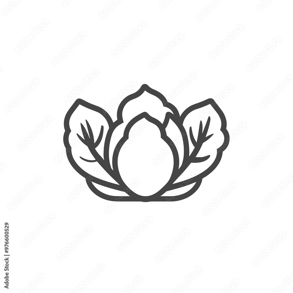 This artwork features a delicate lotus flower outlined in smooth lines, complemented by stylized leaves, creating a serene and minimalist aesthetic This artwork features a delicate lotus flower outlined in smooth lines, complemented by stylized leaves, creating a serene and minimalist aesthetic