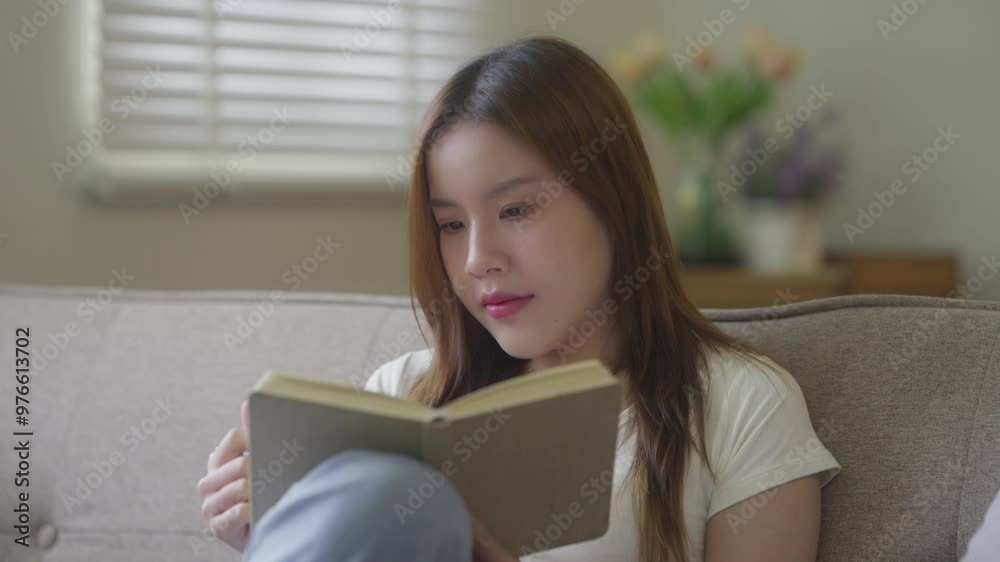 young woman writing diary planning on notebook at home young woman writing diary planning on notebook at home