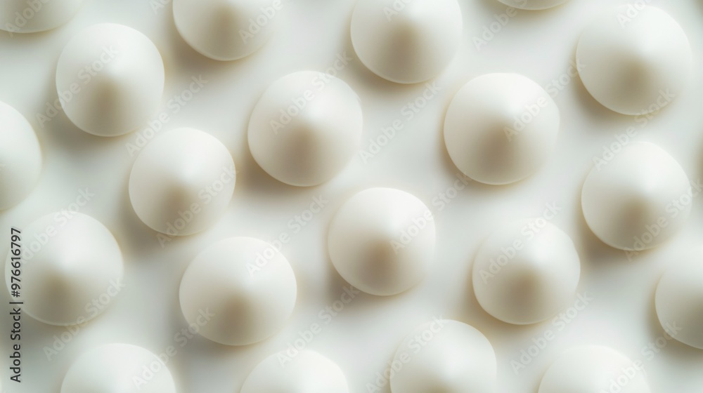 54. Milk tablets displayed in a neat arrangement, focusing on their smooth and uniform texture with a soft, creamy color that stands out against the backdrop 54. Milk tablets displayed in a neat arrangement, focusing on their smooth and uniform texture with a soft, creamy color that stands out against the backdrop