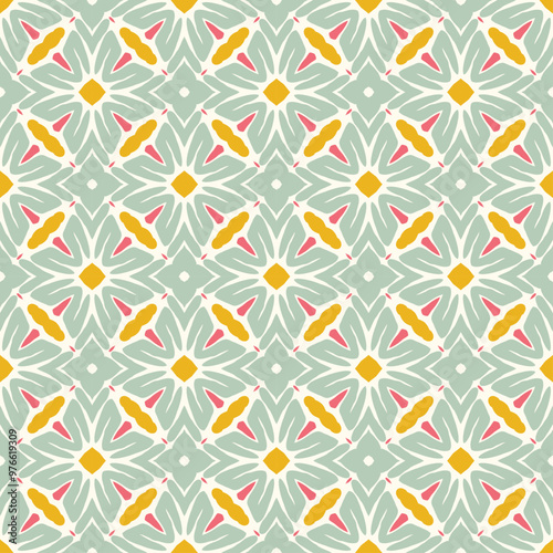 pattern geometric batik abstract