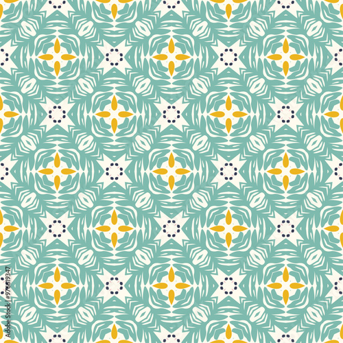 pattern geometric batik abstract