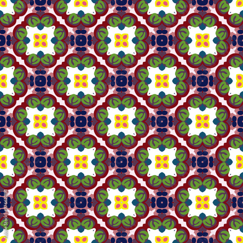 pattern geometric batik abstract