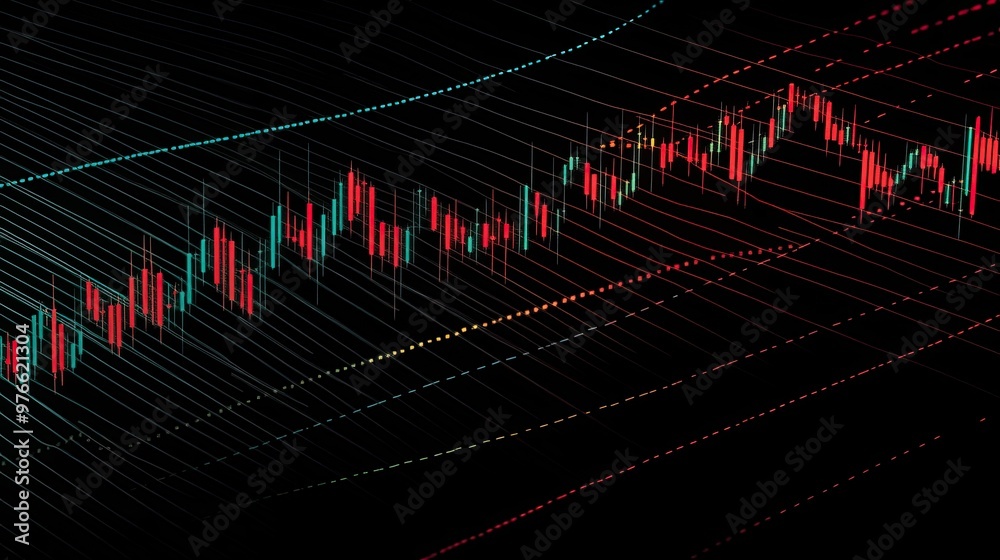 Forex graph showing a breakdown from a support level. Forex graph showing a breakdown from a support level.
