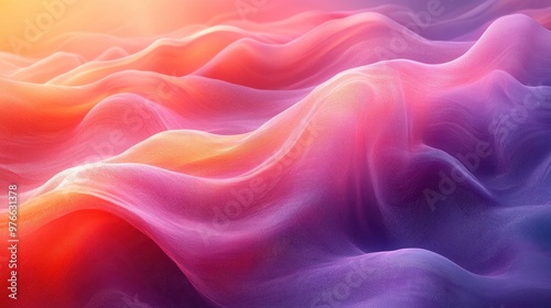 Abstract Gradient Background Featuring Subtle Waves Perfect for Modern Digital Designs and Creative Projects