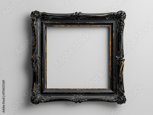 mock up of a black picture ...