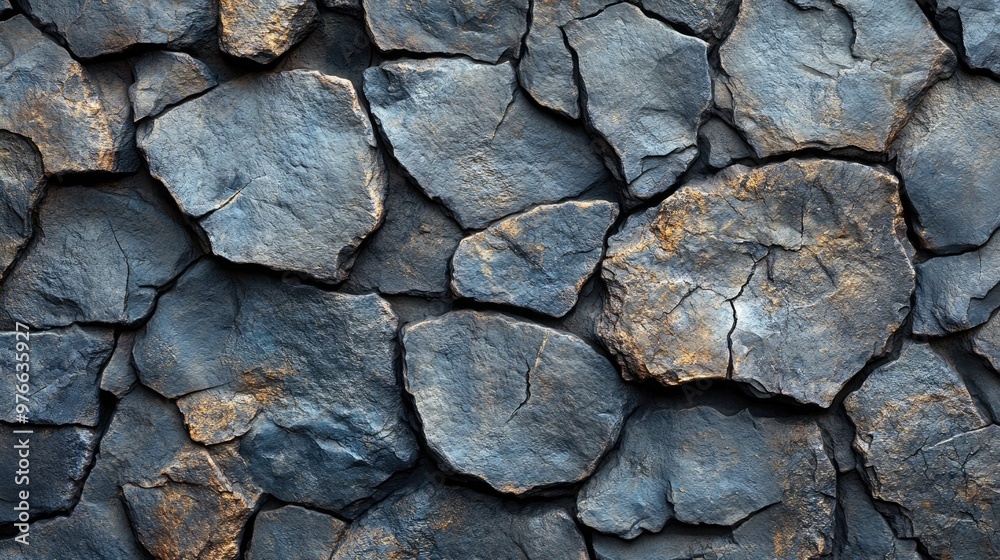 Fototapeta premium A Detailed Close-up of Stone Texture Perfect for Use in Backgrounds and Design Projects
