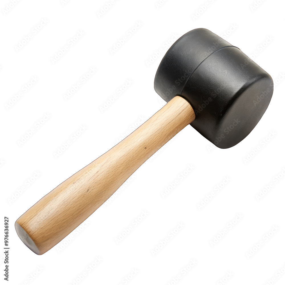 Rubber mallet isolated on transparent background Rubber mallet isolated on transparent background