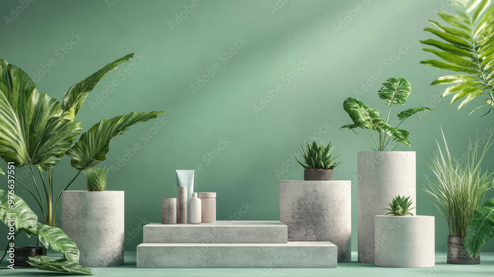 Green Product Display. Green Product Display.