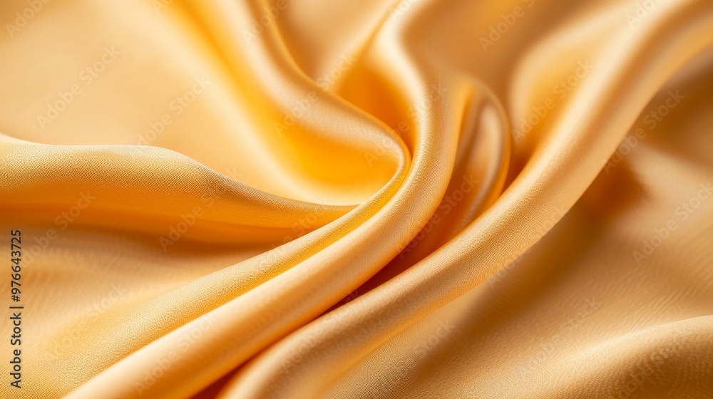Golden silk drapery, luxurious fabric cascading gently, rich texture, warm hue reminiscent of sunshine, perfect for elegant clothing or decorative accents, inviting softness and warmth. Golden silk drapery, luxurious fabric cascading gently, rich texture, warm hue reminiscent of sunshine, perfect for elegant clothing or decorative accents, inviting softness and warmth.