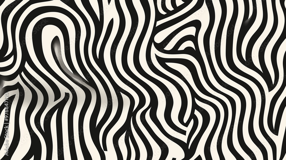 Minimalist Black and White Geometric Pattern Minimalist Black and White Geometric Pattern