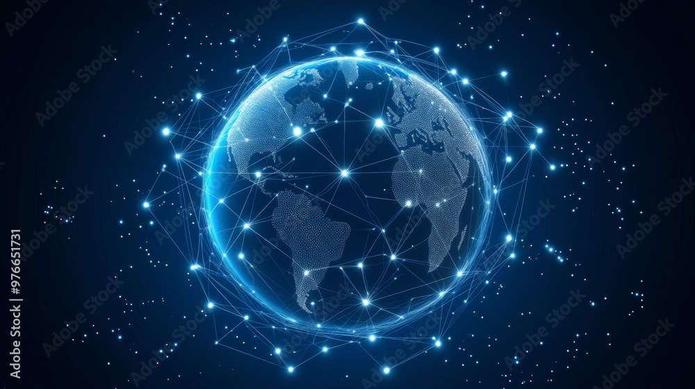 Global network structure and data connection concept, illustrating social network communication within global computer networks. Covers internet technology, business, and science. Vector illustration. Global network structure and data connection concept, illustrating social network communication within global computer networks. Covers internet technology, business, and science. Vector illustration.