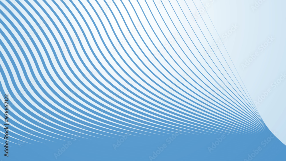 Baby Blue abstract background with stripes curve lines for backdrop or presentation Baby Blue abstract background with stripes curve lines for backdrop or presentation