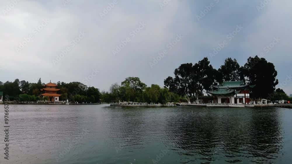Tourist attractions Yunnan Kunming Daguan Park 4A scenic spot Tourist attractions Yunnan Kunming Daguan Park 4A scenic spot