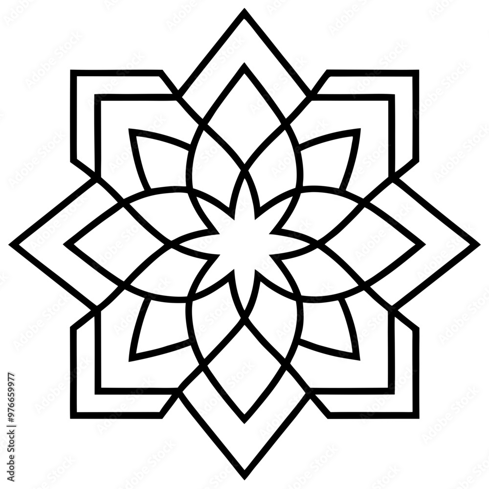 Islamic pattern Islamic pattern