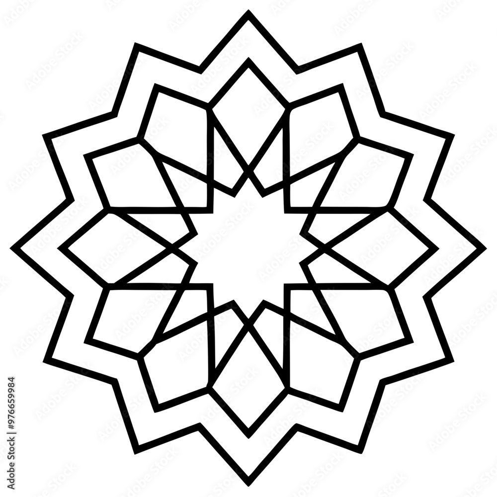 Islamic pattern Islamic pattern