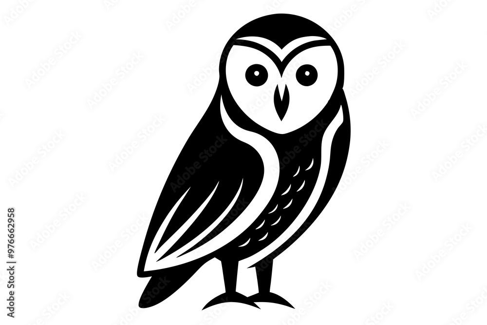 owl vector art design icon owl vector art design icon