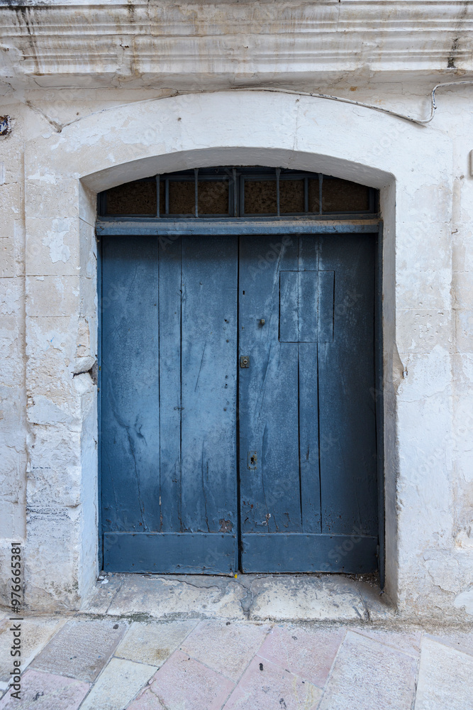 Door entry way in Martina Franca, Puglia, Italy Door entry way in Martina Franca, Puglia, Italy