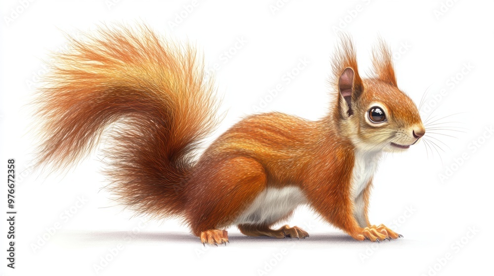 Red Squirrel. Red Squirrel.