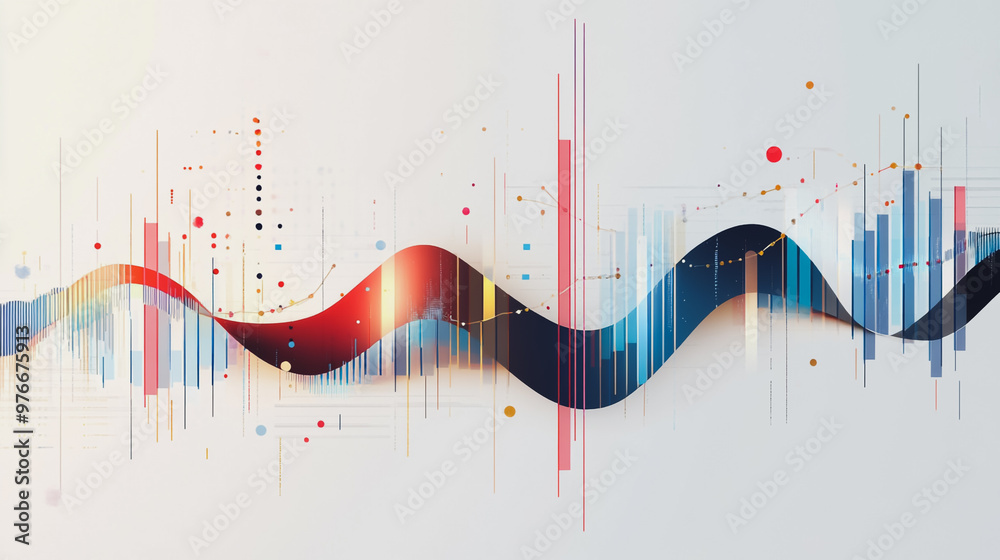 Abstract white background with Colorful charts and graphs with statistics to innovative analyze business potential and forecast future development of companies growth. Abstract white background with Colorful charts and graphs with statistics to innovative analyze business potential and forecast future development of companies growth.