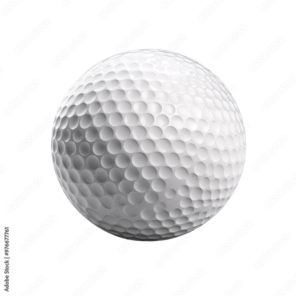 Close up of a white golf ball on a black background Close up of a white golf ball on a black background