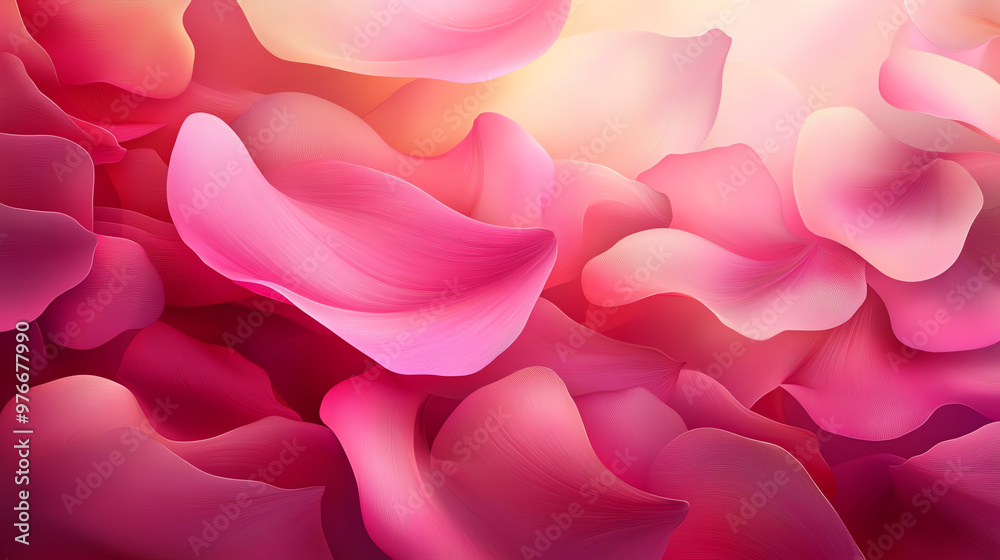 Abstract vector background with sakura blossom petals, vibrant pinks and subtle gradients, organic shapes floating gracefully in a modern and elegant design Abstract vector background with sakura blossom petals, vibrant pinks and subtle gradients, organic shapes floating gracefully in a modern and elegant design