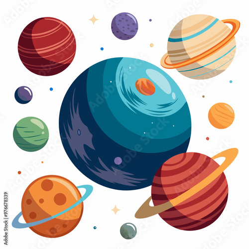 Planets vector