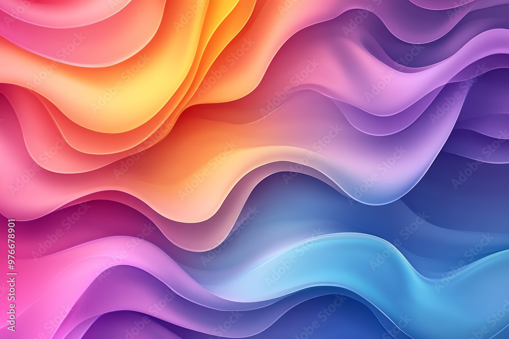 Abstract vector background with flowing rainbow gradients, vibrant hues blending seamlessly, modern and fluid design with a colorful aesthetic Abstract vector background with flowing rainbow gradients, vibrant hues blending seamlessly, modern and fluid design with a colorful aesthetic